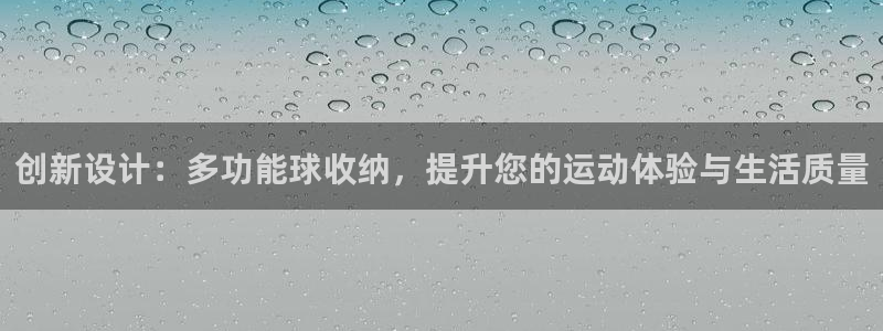 熊猫体育官网下载平台是正规平台吗:创新设计:多功能球收纳,提